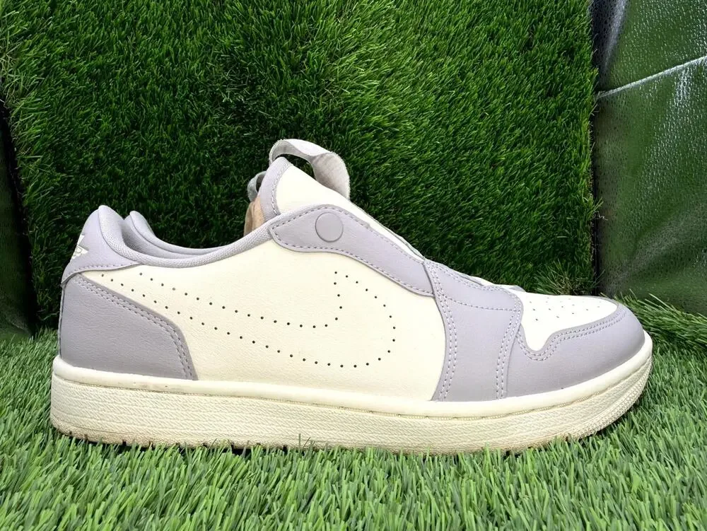 Nike Air Jordan 1 Retro Low AV3918-005 Athletic Sneaker Womens 11 White Leather